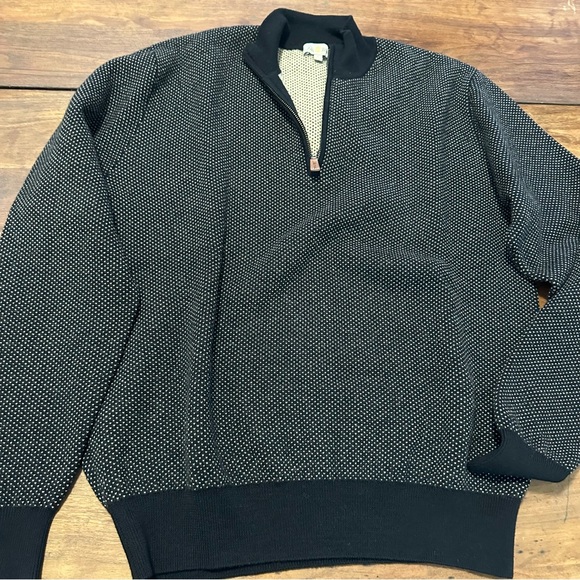 Peter millar 3/4 zip sweater EUC extra fine Italian merino wool - Picture 1 of 14